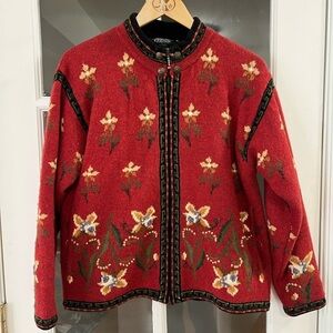 Iceland Design Wool Sweater/Jacket - Size M